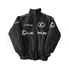 Vintage Lexus Formel-1-Rennjacke mit Stickerei