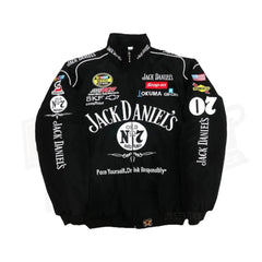 Vintage Nascar Jack Daniels Rennjacke