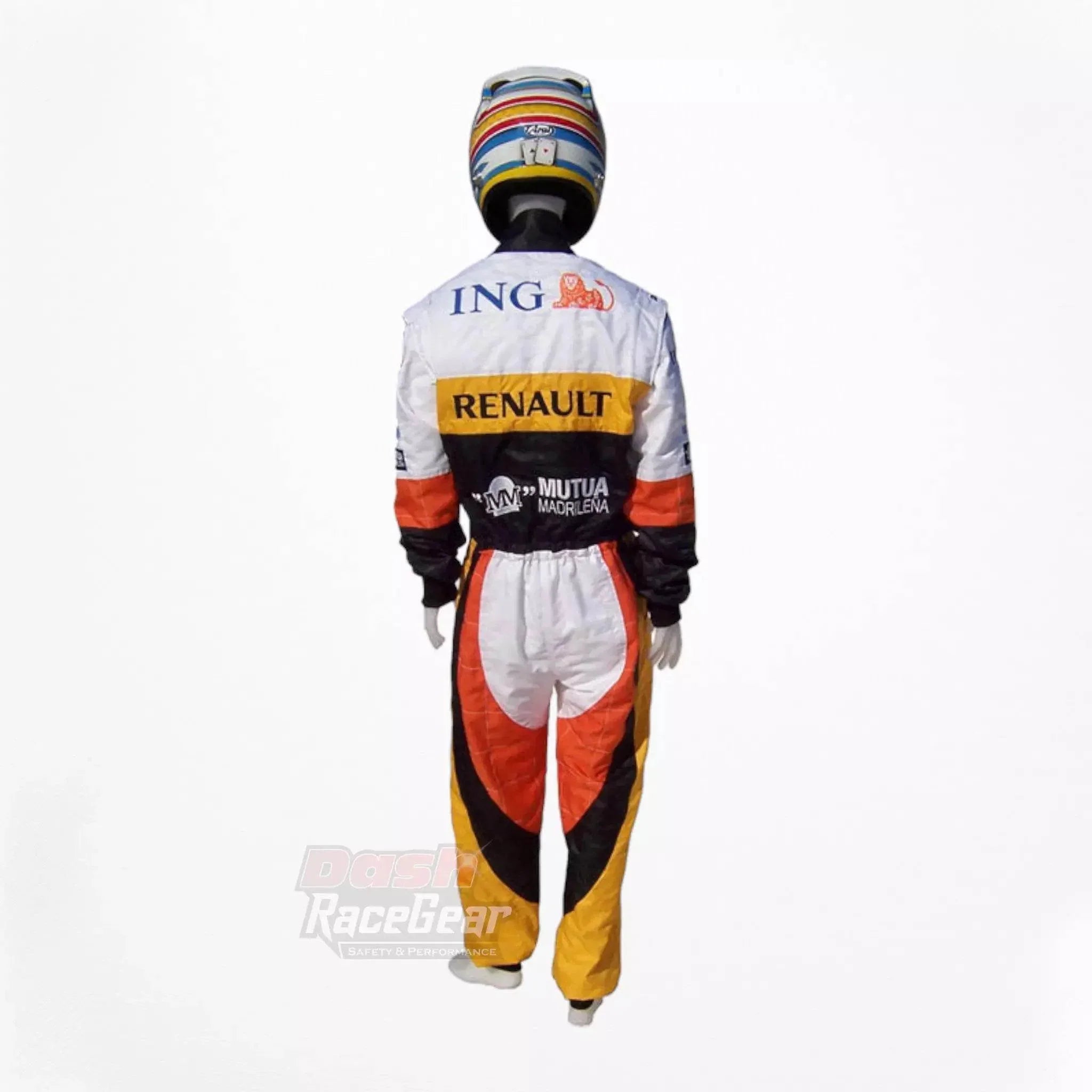 2008 Fernando Alonso Renault F1 Embroidered Racing Suit