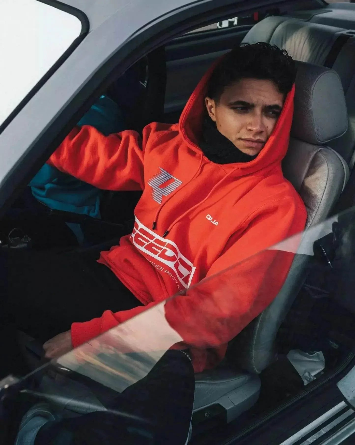 RED SPEEDCO HOODIE